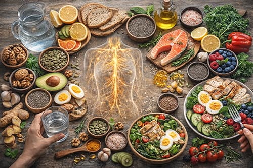 Dieta dla powięzi: Jak to, co jesz, wpływa na efekty fizjoterapii?